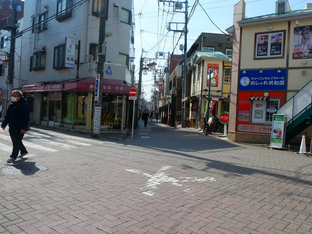 武蔵新田駅前商店街