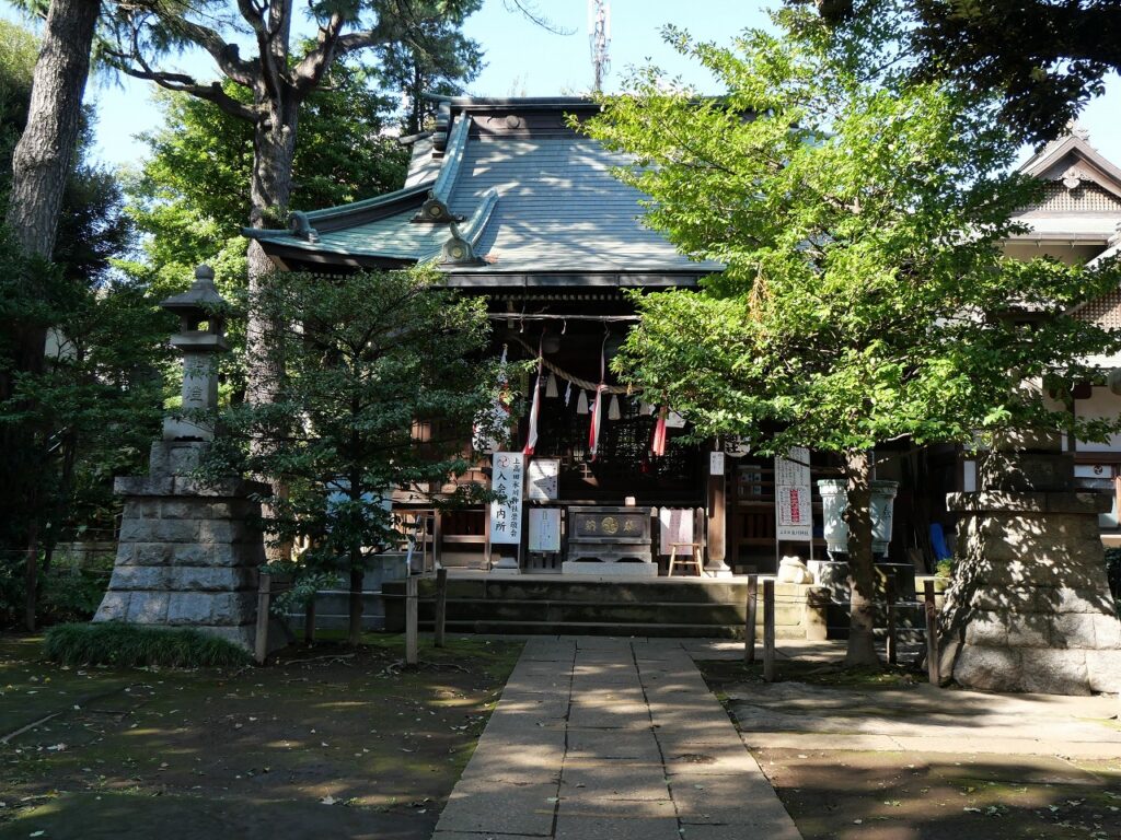 上高田井川神社　本殿